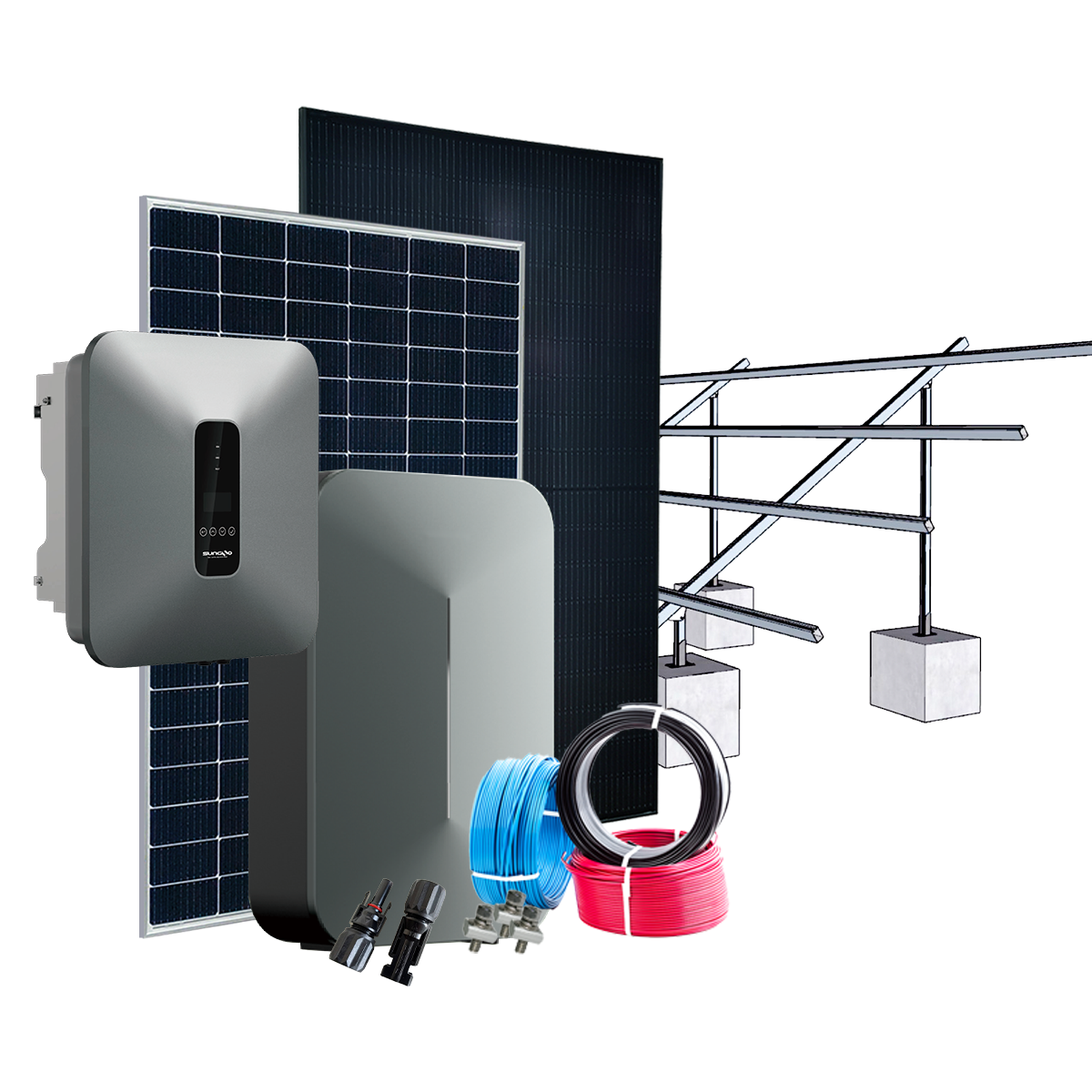 PV + storage  single-phase electricity