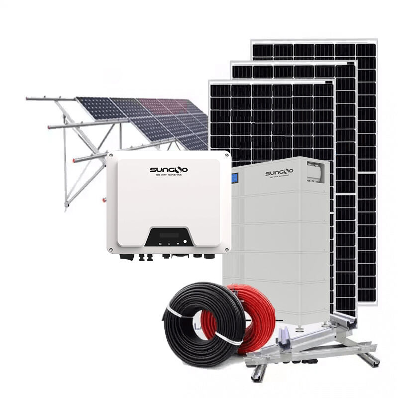 15kw 20kw 30kw 50kw 100kw オフグリッド太陽光発電完全セット太陽エネルギーオフグリッド家庭用電力システム