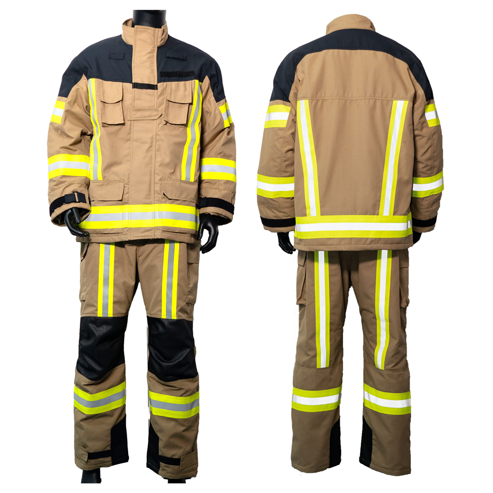 RS9028 Style-7 EN 469 Certified Firefighter Turnout Gear