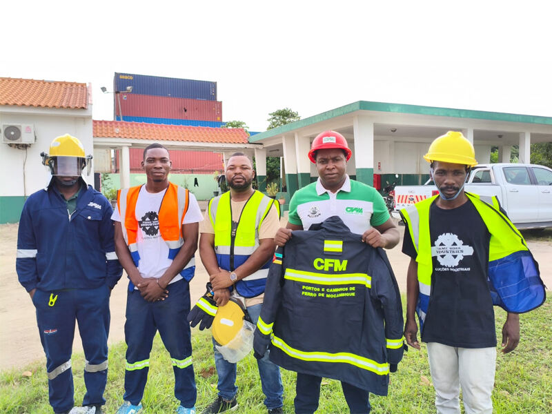 Protecting African fire heroes, ATI-FIRE PPE equipment provides you with protection!