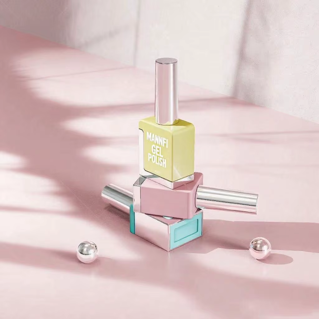 TPO HEMA Free MANNFI 2025 New French Designer Liquid Nail Gel Polish 15ml LED Light Therapy Long-Lasting Remover Liquid Nail