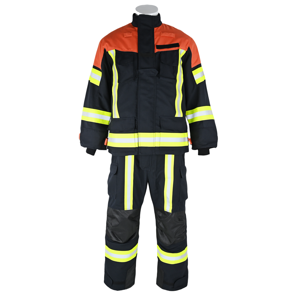 2024 NEW MODEL EN469 CERTIFICATED NOMEX IIIA 4 LAYER 3 COLOR FIR SUITS （ZFMH-AB-NEW）