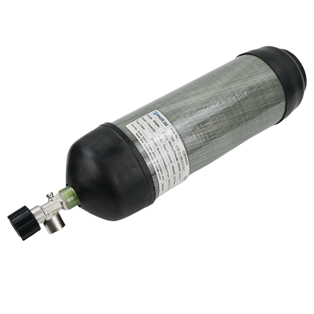 China EN 12245 Certified 6.8L Carbon Fiber Glass Cylinder (6.8L ...