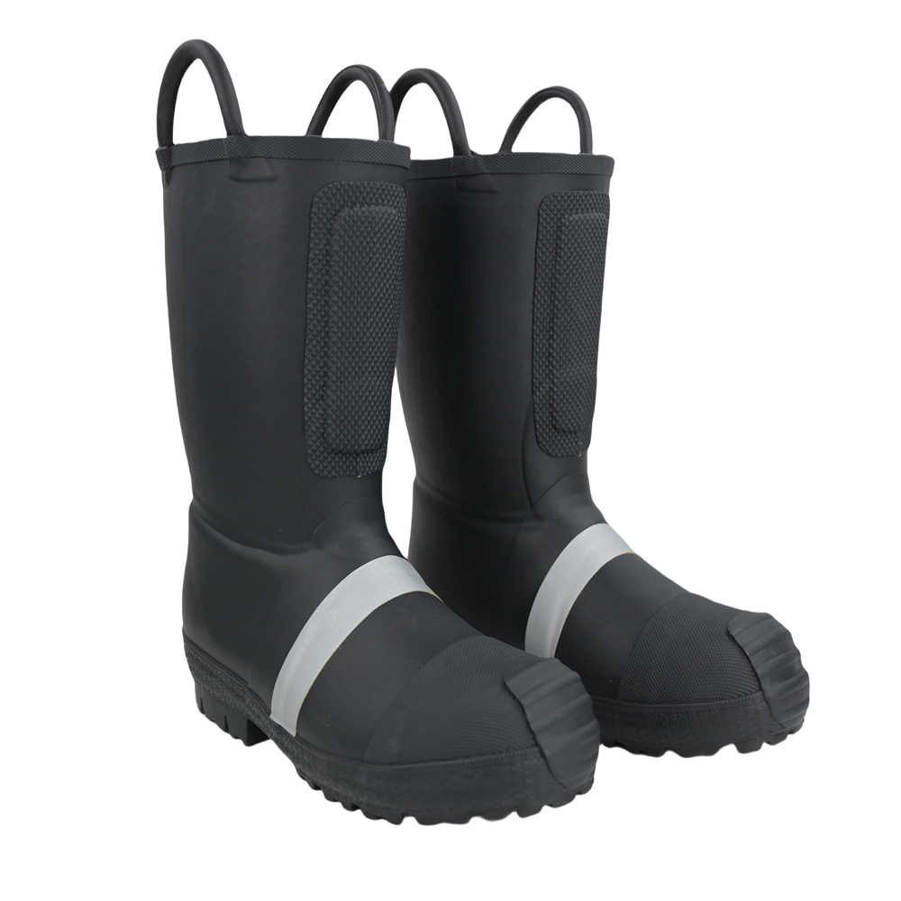 Heavy Duty NFPA1971 EN15090 Certified LION Fire Rubber Boots(RJX-AB-BF04)