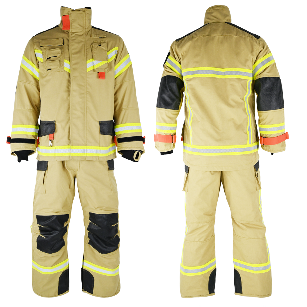 2024 NEW DESIGN MODEL EN469:2020 CERTIFICATED NOMEX IIIA 4 LAYER FIERFIGHTER SUITS （ZFMH-AB-O）