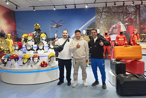 Argentine Client Visit Fire Equipment Factory