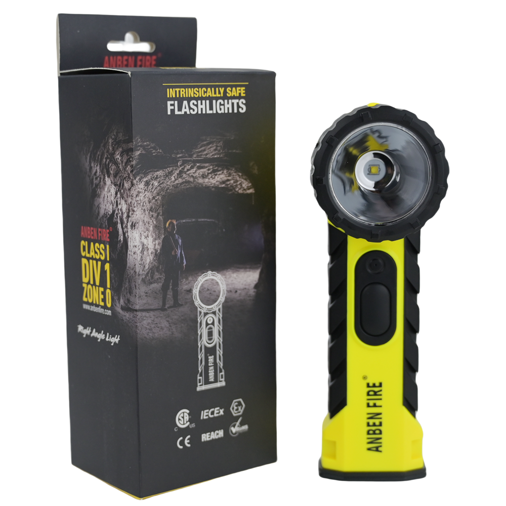 ANBEN FIRE High Penetration Explosion Proof Right Angle FireFighter Flashlight(SF-14)