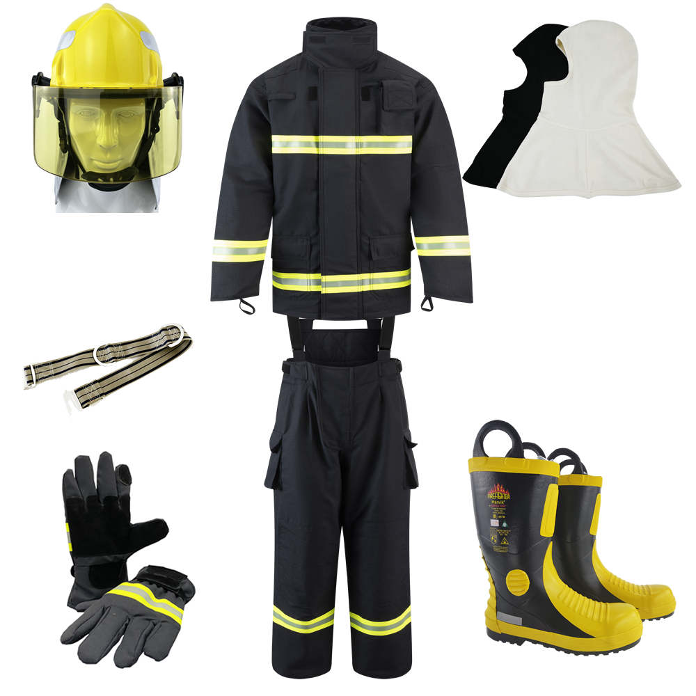 Traje de intervención para bomberos: explicación de su estructura en capas