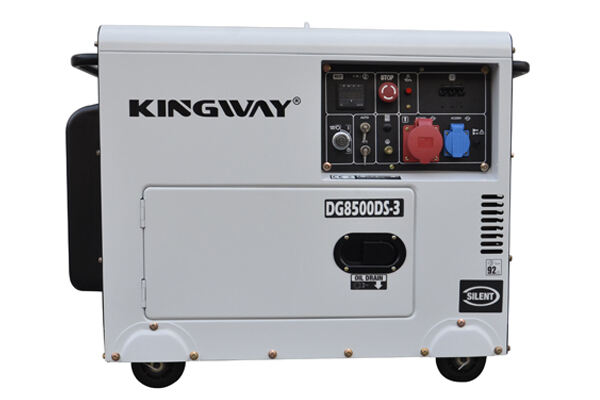 5 Container Silent 8KVA Portable Diesel Generator