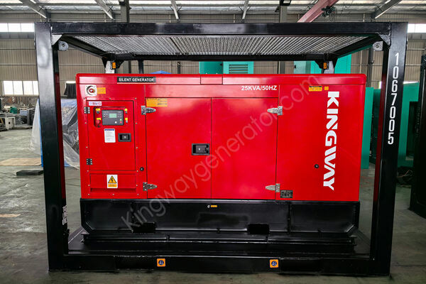  26th Feb 2024, Kingway 2 Units 25KVA Rig Safe Generator Successfully Pass through FAT, ship to Client in Brunei