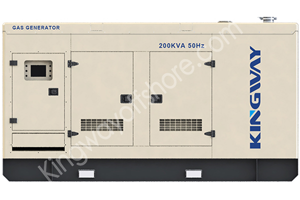 200KVA Natural Gas Silent Generator Set