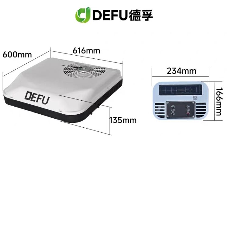 All-in-One Rooftop Mounted Parking AC | Multi-Voltage High Efficiency Cooling System-SR9