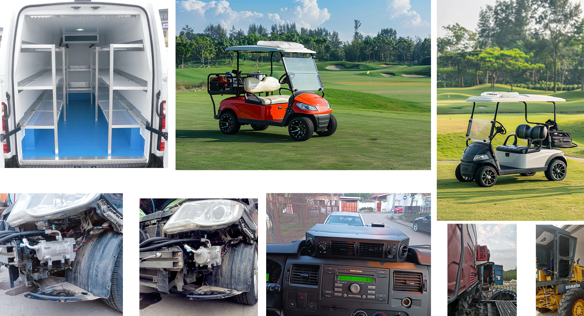 Backpack Parking Air Conditioners for Trucks, Construction Machinery, RVs and Agricultural Machinery