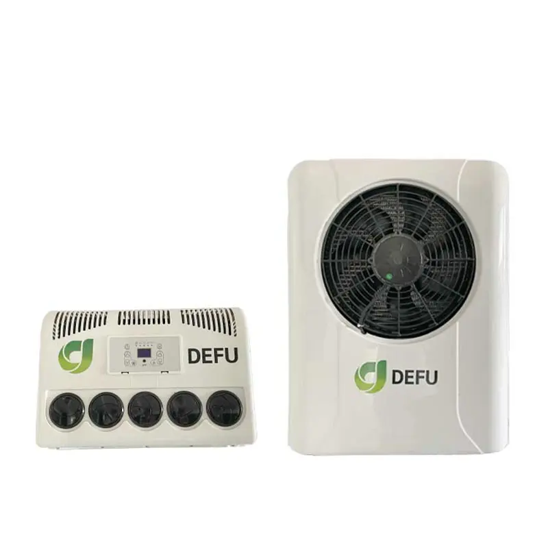 12V 24V Truck Cabin Backpack Parking Air Conditioner S2