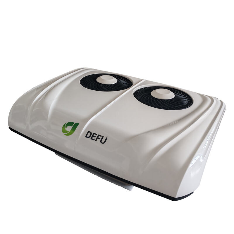 DEFU Dual-Brushless 12V 24V RV Tractor Rooftop Air Conditioner DR4