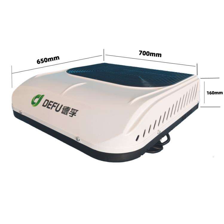 12V/24V Rooftop Integrated Truck Parking Air Conditioner with 25.5KG Lightweight-SR7