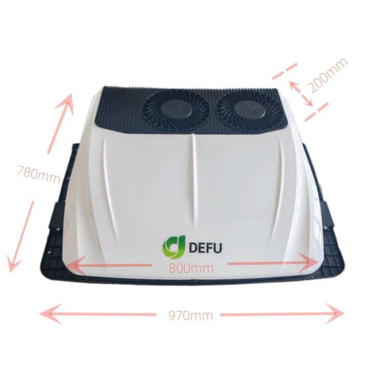 12V/24V DC Full Brush-less Parking Air Conditioner with Full brush-less Motor & Scroll Compressor-DRSS