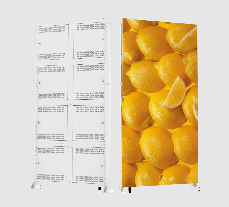 Fest installierte LED-Anzeige: Energiesparfunktionen