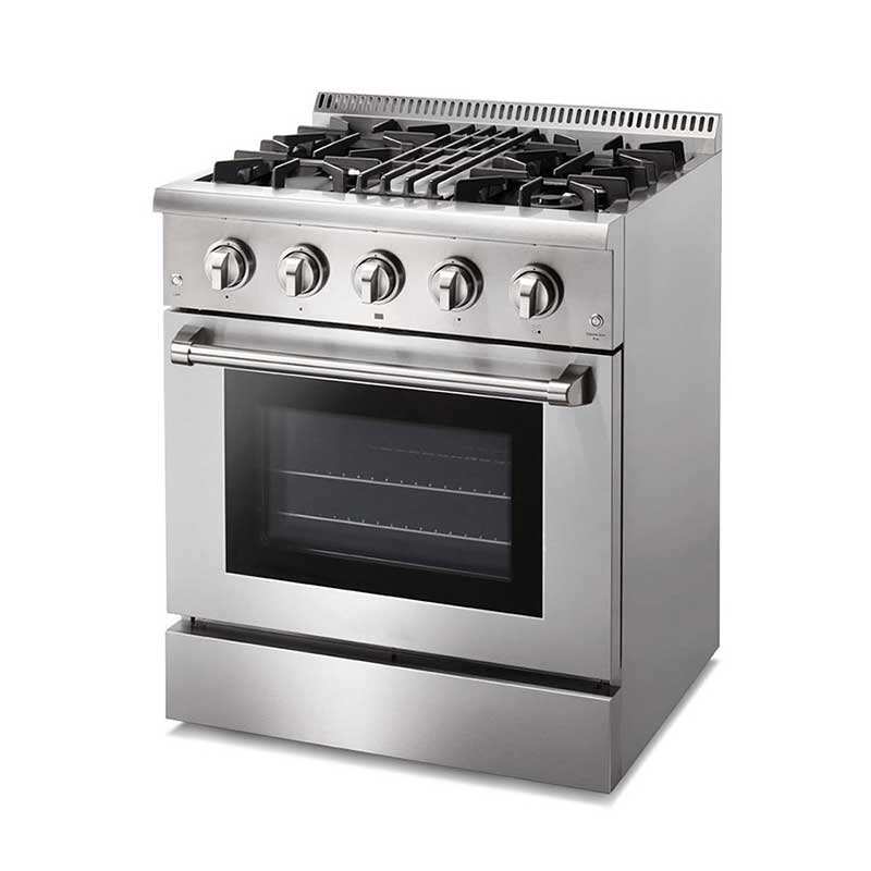 HRD3088U 30 inch freestanding dual fuel range