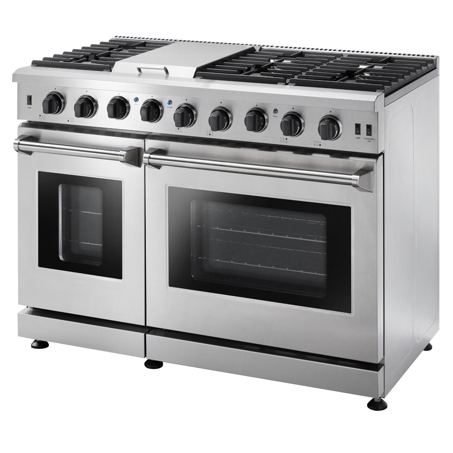 High-End Gas Range with Advanced Oven for Gourmet Cooking