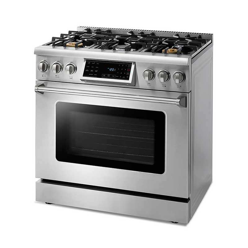 TRG3601 36 inch Tilt Panel Gas Range