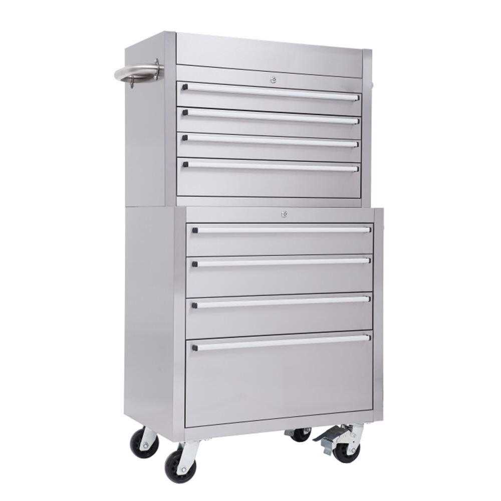 Hyxion Stainless steel 30inch 12 Drawers Tool Chest