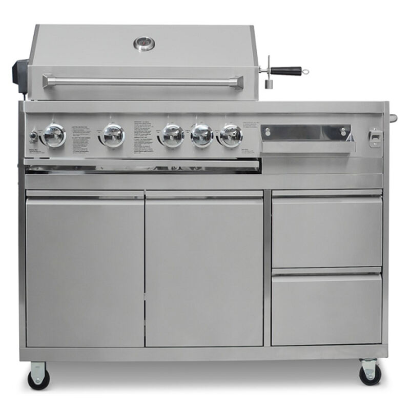 HGG3001S Outdoor Freestanding Gas Grill with 5 Burners