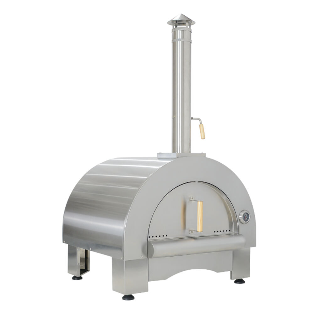 Hyxion Stainless Steel Pizza Oven with Adjustable Feet