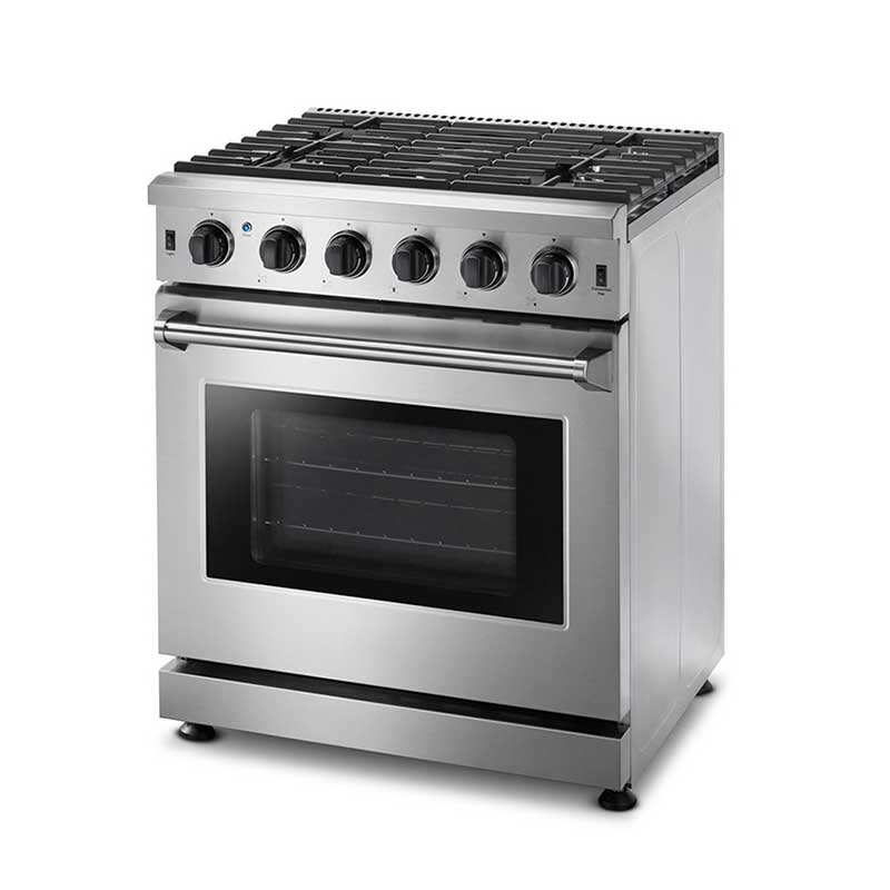 LRG3001U 30 inch Gas Range in Silver Stainless