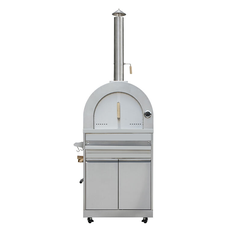 OKPC01S-G Gas Pizza Oven with Caibnet