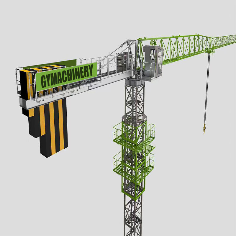 Flat-Top Tower Cranes for Handling Heavy Loads in Tight Urban Spaces