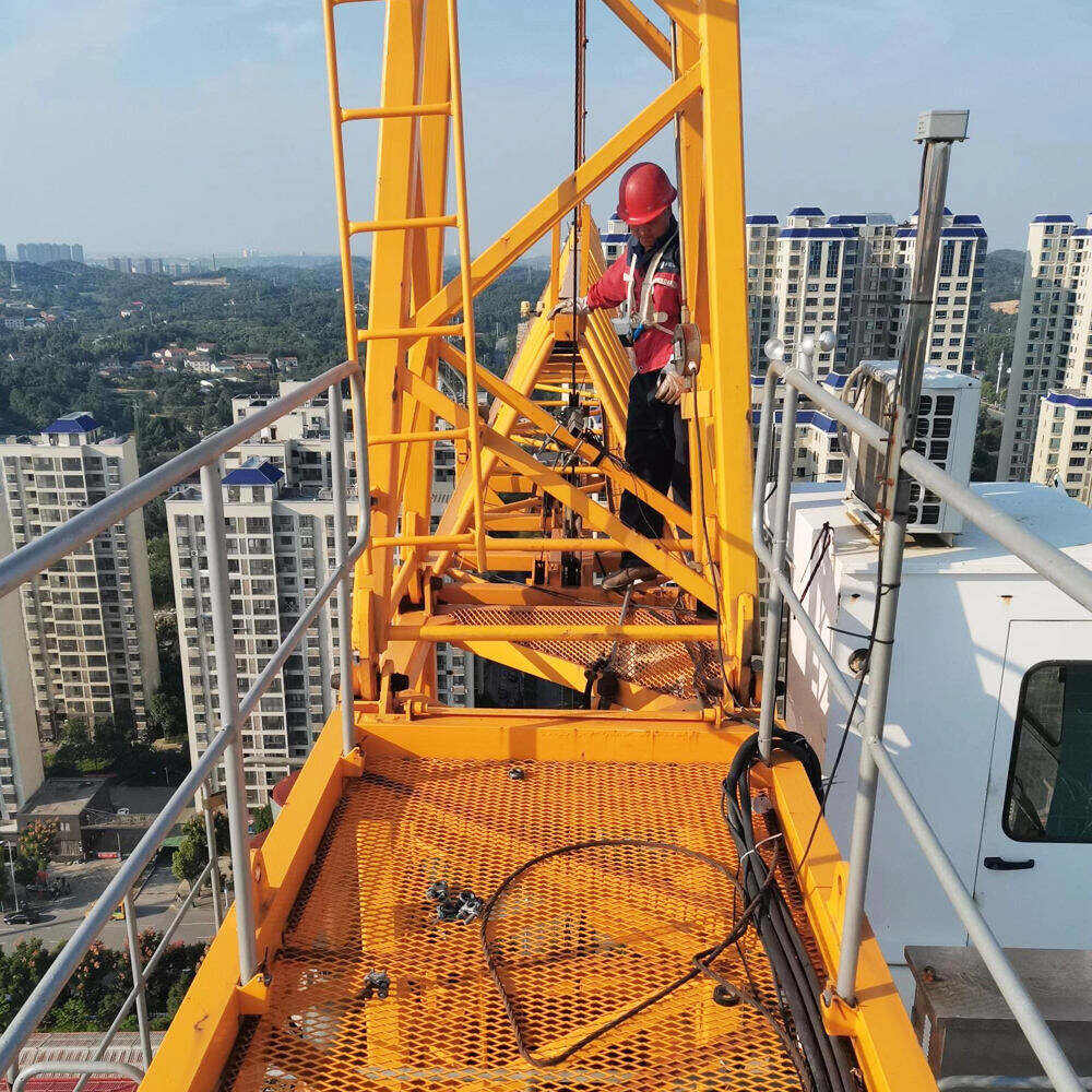 Versatile Used Tower Crane for Construction Site Lifting – Durable and Cost-Effective