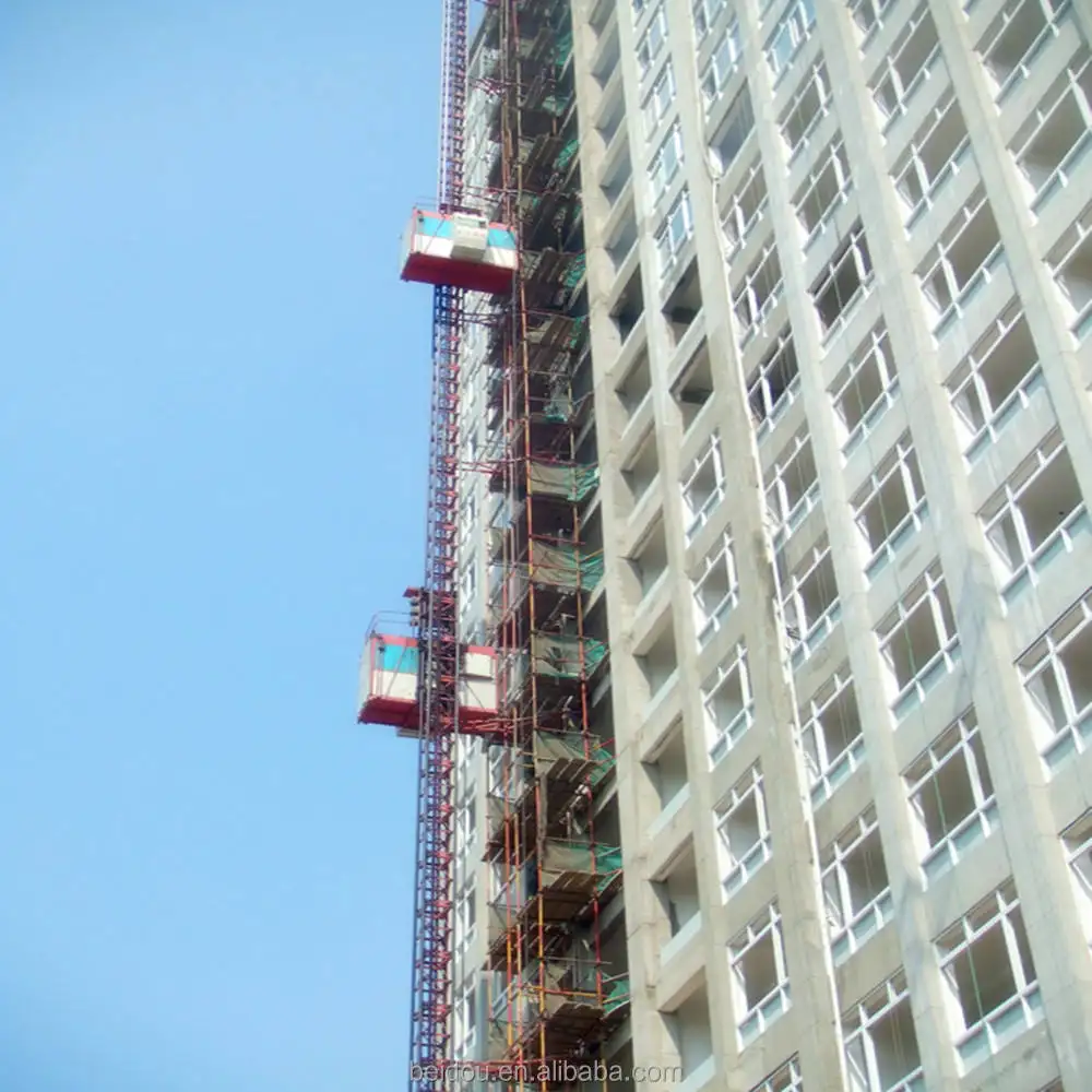 The Part Played by Mid-rise building used construction hoists