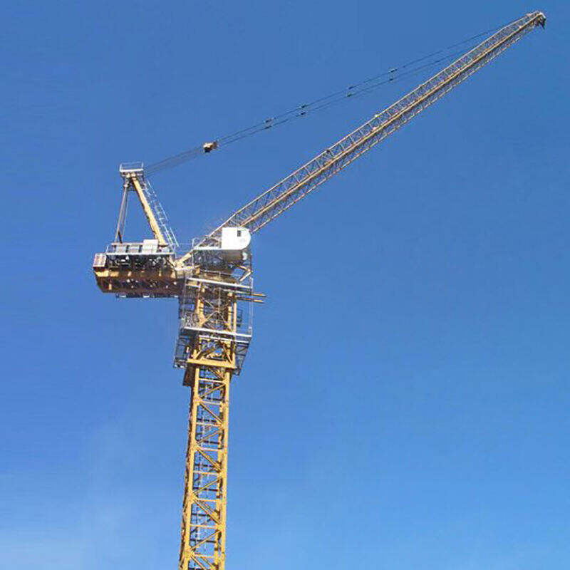 Premium μεταχειρισμένοι Jib Tower Cranes για κάθετη μεταφορά σε πολυώροφα κατασκευαστικά έργα