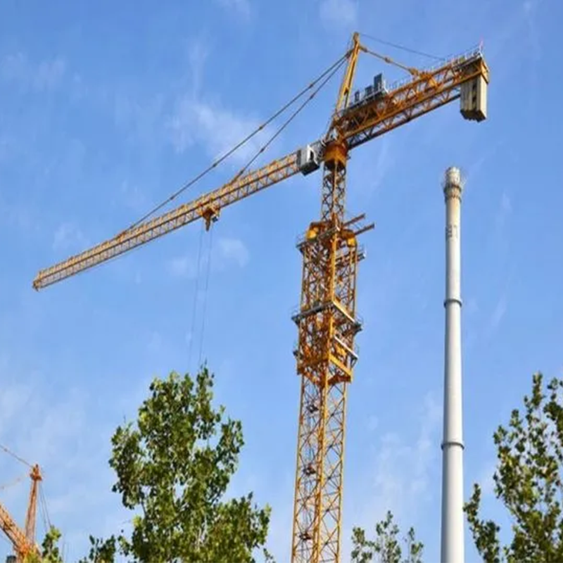 Certified Used 10-Ton Tower Crane – 6515 Model for Reliable Construction Performance