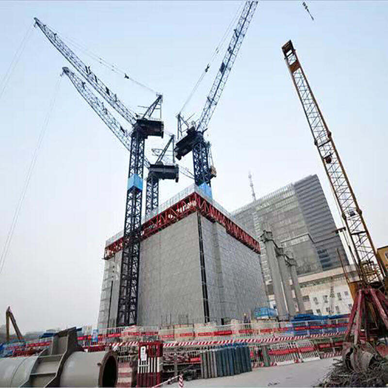 Reconditioned Jib Tower Cranes for Cost-Effective Vertical Transportation in Construction