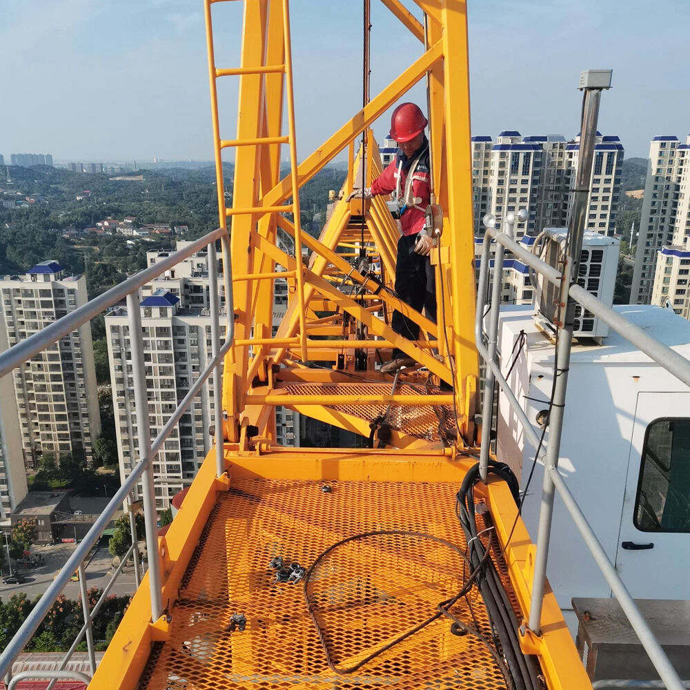 Cost-Effective, High-Performance Used Tower Crane for Construction Applications