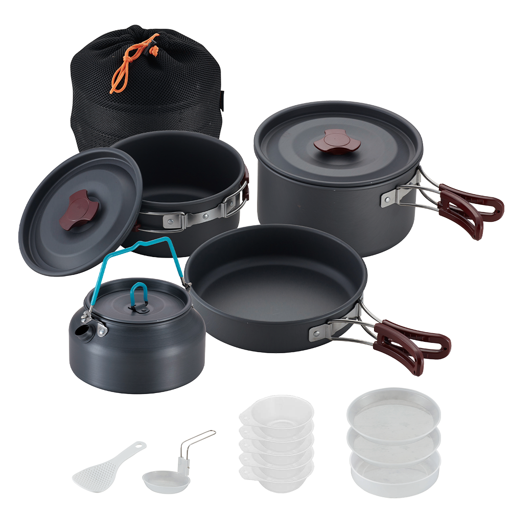 Camping Cookware Sets: One-Stop Shopping for Your Cooking Needs