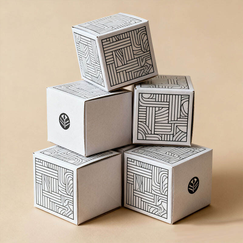 Aangepaste Produkte, Papierhuisie, Produk, Aanpassing, Hoë Kwaliteit, Gerecycleerde, Vou, Verpakkingshuisie