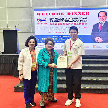 Ons maatskappy het verskyn by die Maleisiese Internasionale Merkuitstalling en 'n eerlike sertifikaat behaal