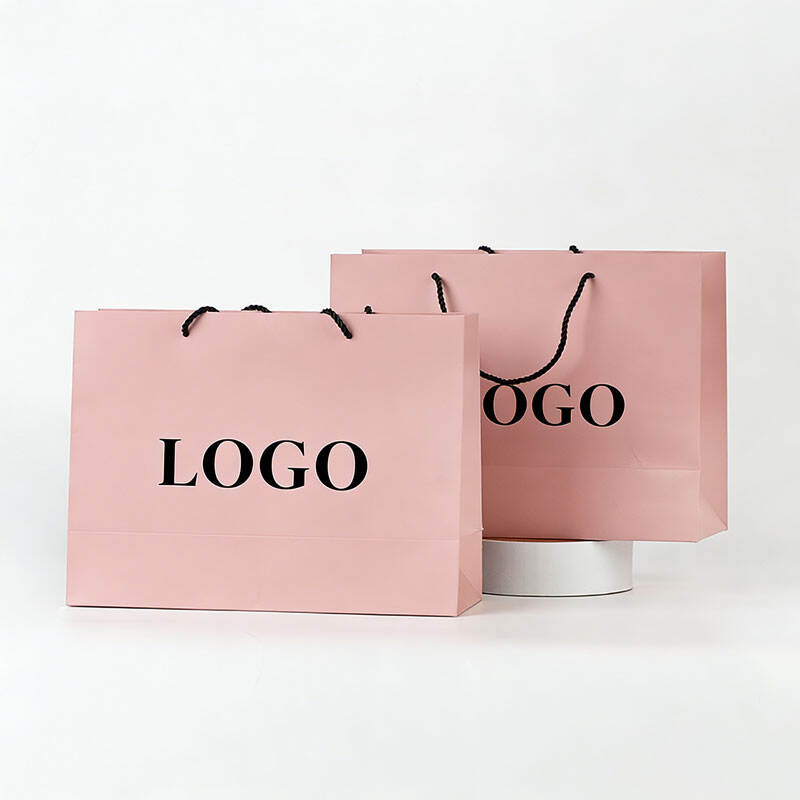 Luxury Custom logo Printed Gift Paper Boutique Shopping Bags With Your Own logo