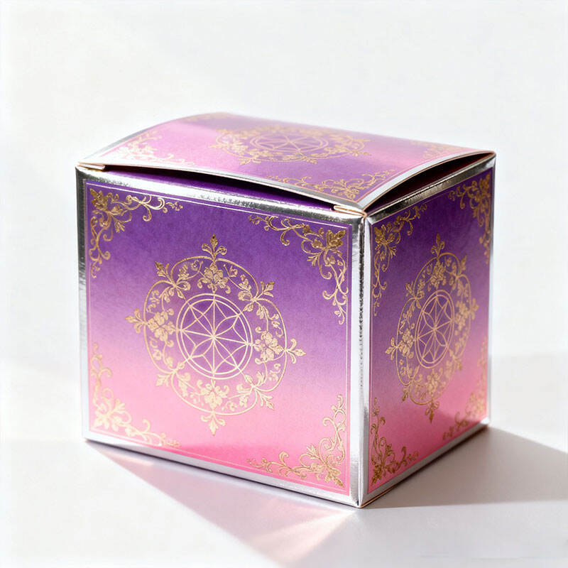 Laseroppervlak Kartonpapierhuisie Hoë Kwaliteit Robuuste Geskenk Velorgaanprodukte Verpakkingshuisies