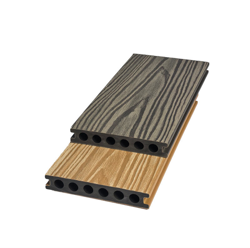 Plancher à âme creuse avec des trous ronds possédant une résistance à la flexion de 40 MPa.