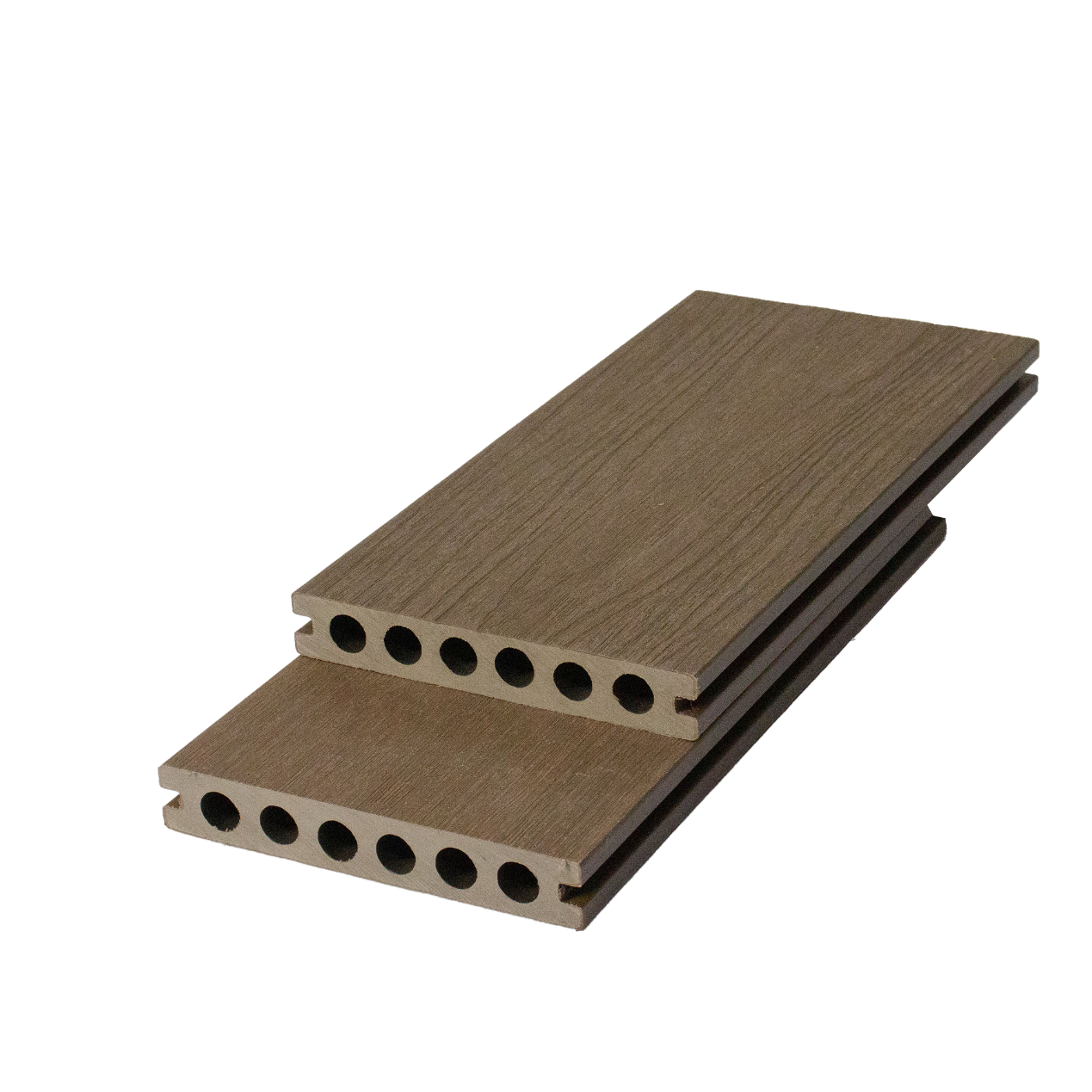Co-Extrusion Hollow Composite Decking 138H22.5- Advanced Technology -Outdoor WPC Capped Decking