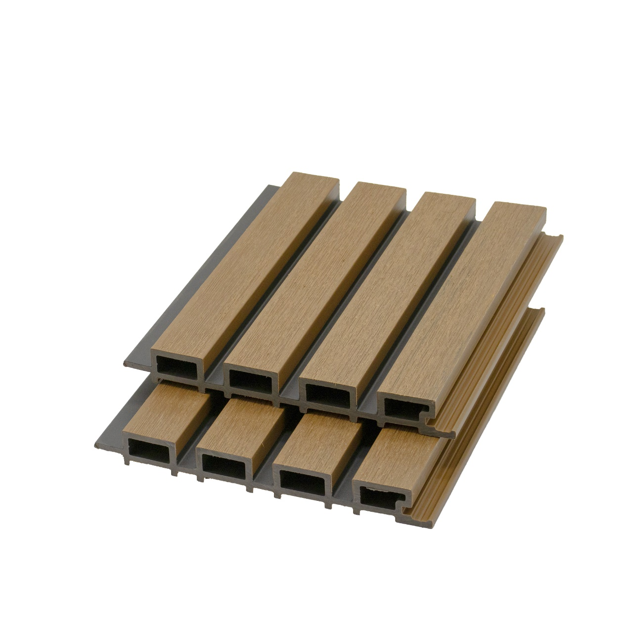 Co-Extrusion Composite Wall Panel 219H26D - Advanced Technology -Outdoor WPC Fluted Wall Cladding