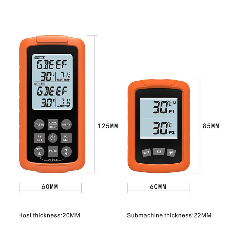 Precision Temperature Control in Smart Wireless Meat Thermometers