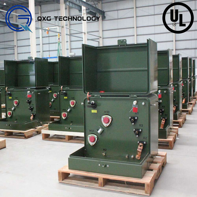 DOE Efficiency single-phase pad mounted transformer used in data center