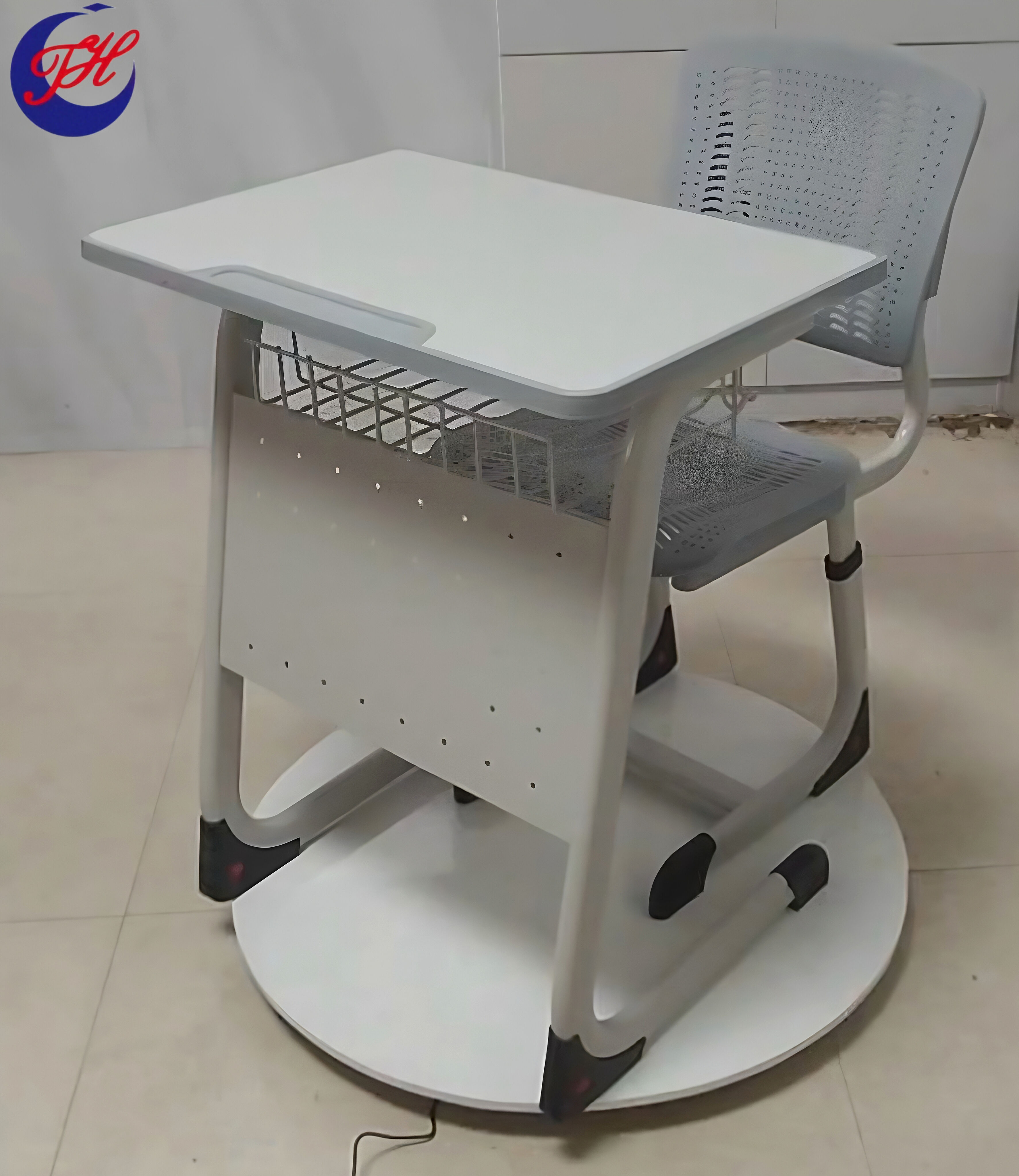 What classroom desks have ergonomic student designs?