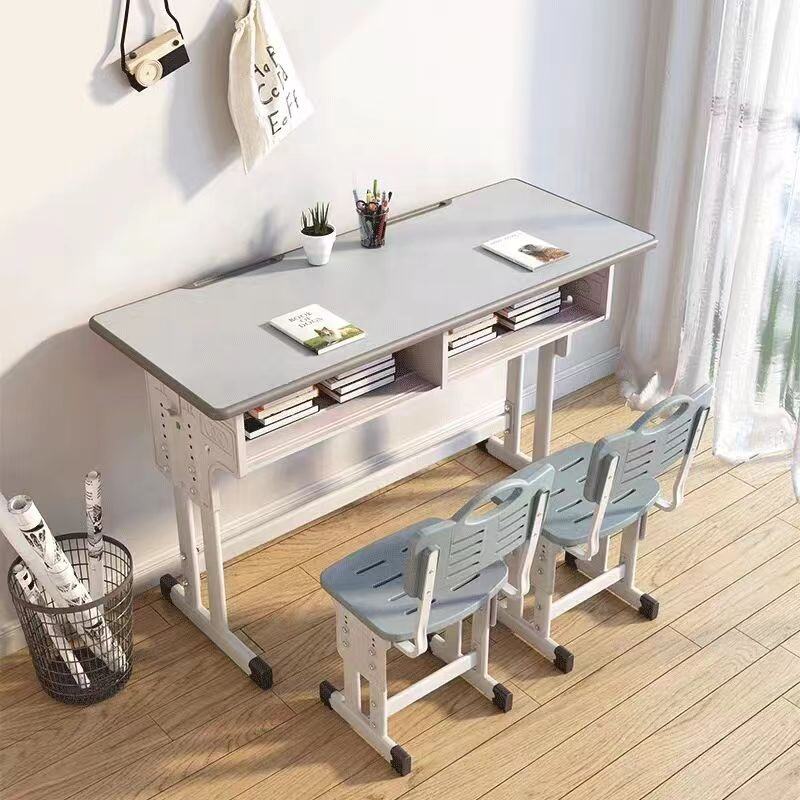 Double Desk And Chair