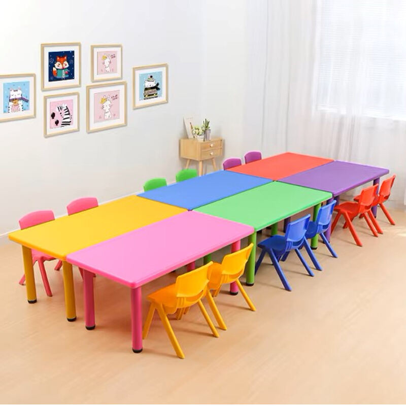 ¿Qué conjuntos de escritorio y silla son adecuados para aulas de jardín de infancia?